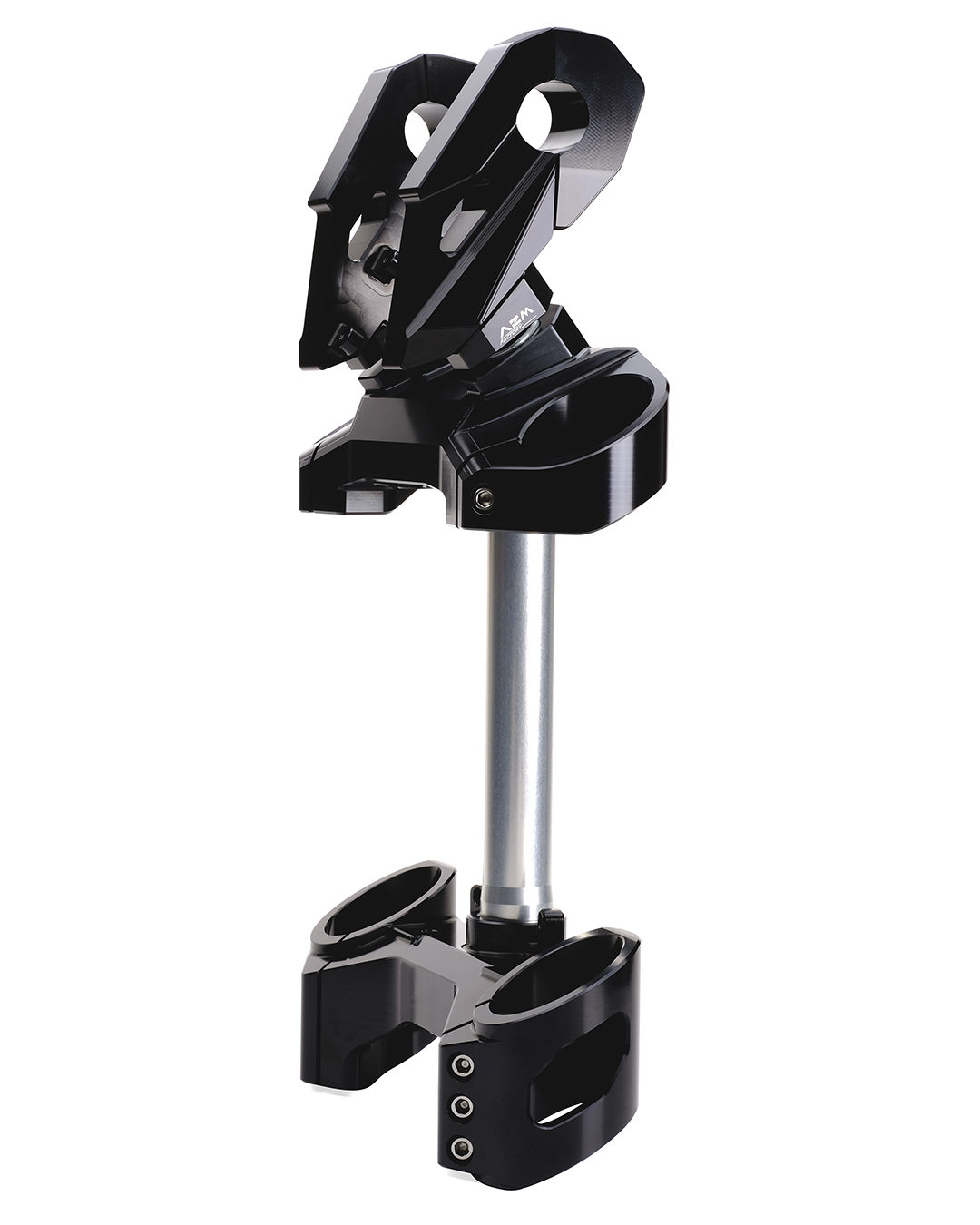 AEM Factory - Billet Triple Clamp kit for the Ducati Diavel 1260 with Handlebar Clamp Riser AEM Factory - Billet Triple Clamp kit for the Ducati Diavel 1260 with Handlebar Clamp Riser